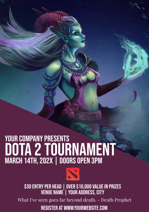 Template Dota A4