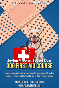 Template First Aid Dog PosterMyWall