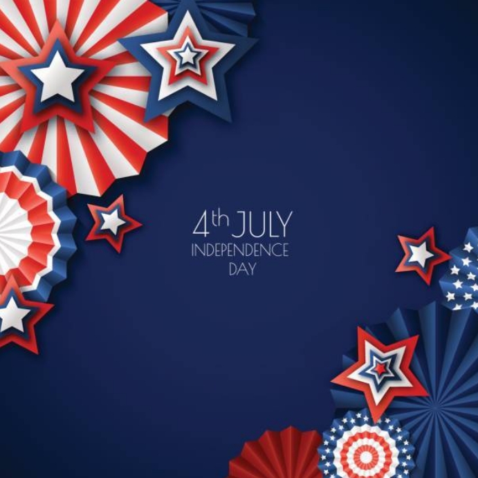 Copy of Template Happy 4 july & Independence Day USA | PosterMyWall