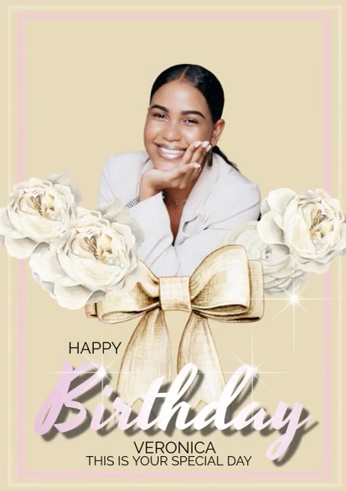 template happy birthday poster (11) A4