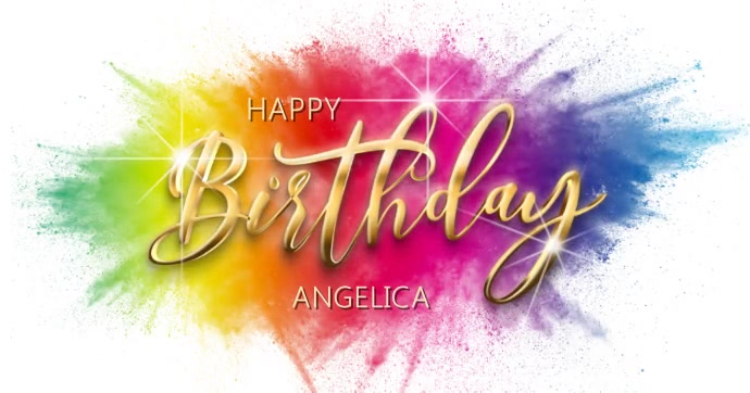 template happy birthday poster (14) Obraz udostępniany na Facebooku