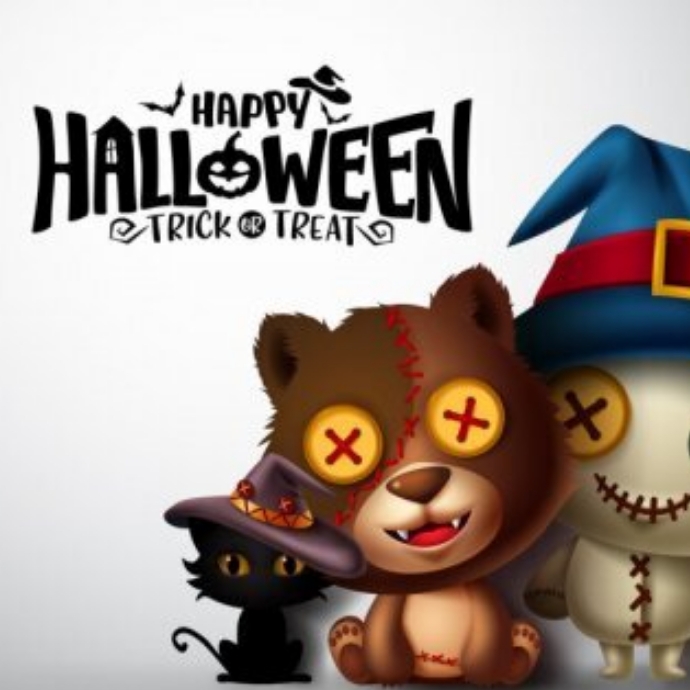 Template Happy Halloween Poster & Flyer Logo