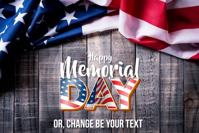 Copy of Template Happy Memorial Day poster & flyer | PosterMyWall