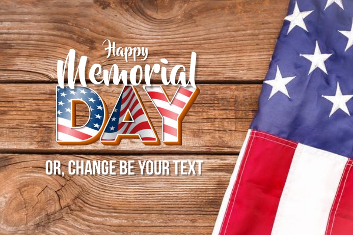 Copy of Template Happy Memorial Day poster & flyer | PosterMyWall