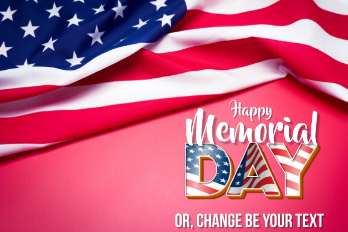Copy of Template Happy Memorial Day poster & flyer | PosterMyWall