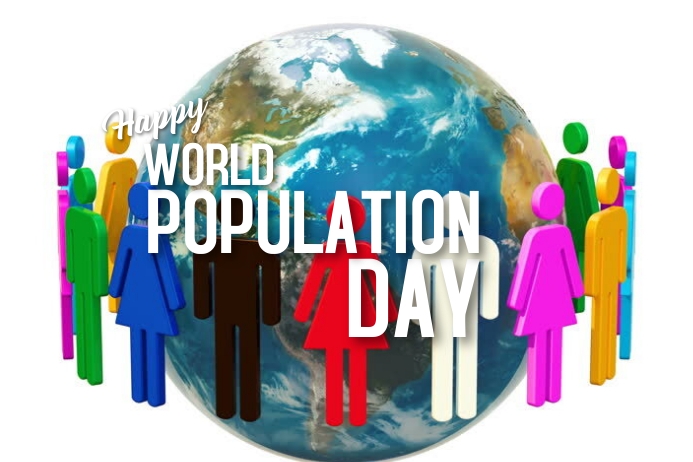 Template happy world population day growth | PosterMyWall