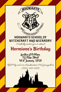 60 Harry Potter Customizable Design Templates Postermywall