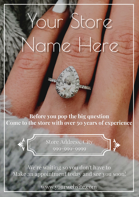 Template jewellery | PosterMyWall
