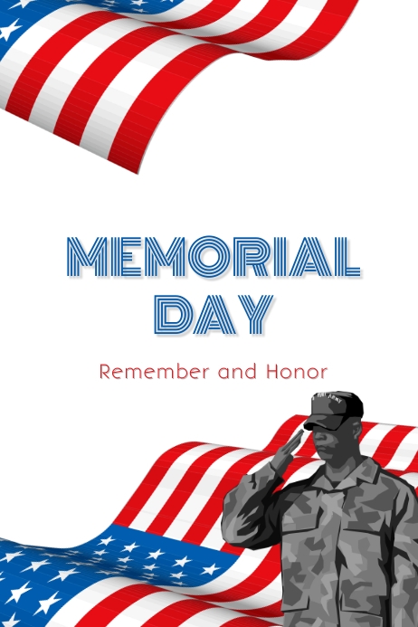 Copy of template memorial day | PosterMyWall