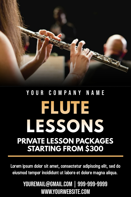 Music Lessons Design Template music lessons | PosterMyWall