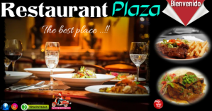 template restaurant Imagen Compartida en Facebook