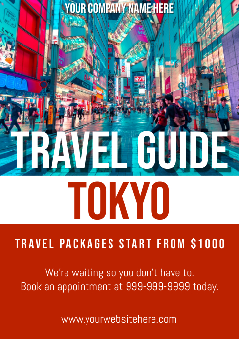 Template Travel Japan Tokyo Postermywall