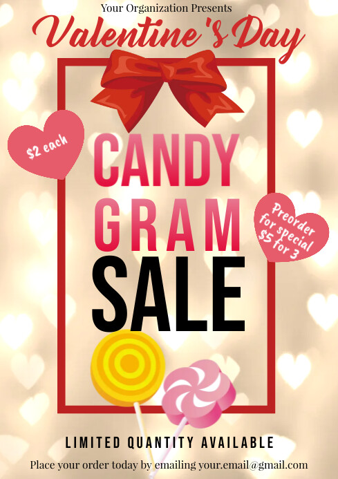Valentines Day Candy Gram Templates Valentines Day Candy Gram Templates