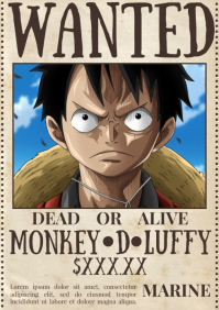 Template Wanted Poster One Piece Postermywall Template Wanted Poster One Piece Postermywall