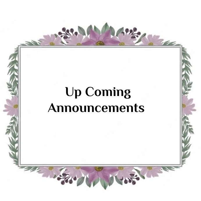 Templates announcements PosterMyWall