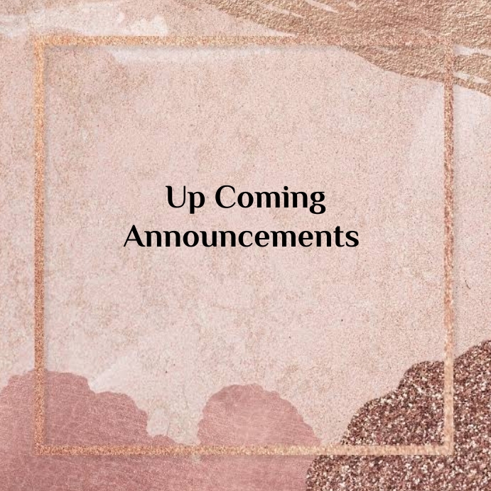 Templates announcements PosterMyWall