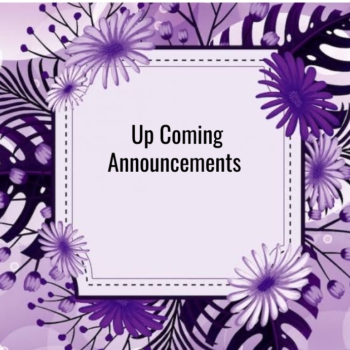 Templates announcements PosterMyWall