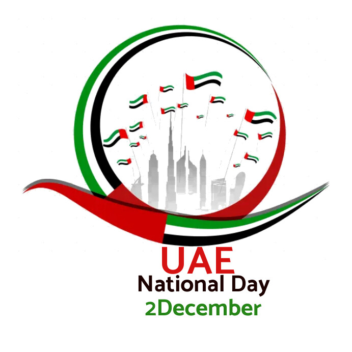 Templates announcements greeting uae National PosterMyWall