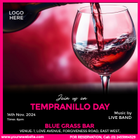 Noir Tempranillo Day Event Iphosti le-Instagram Template