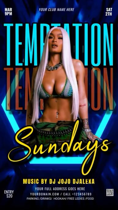 TEMPTATION SUNDAY Tiktok Video template