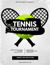 Tennis Flyer Template