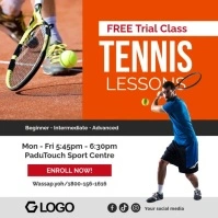 Tennis Lessons Instagram Template