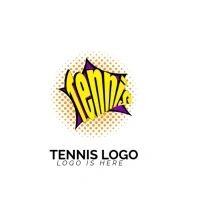 Tennis Logo Design template