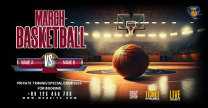Tennis Tournament Facebook Event Cover template