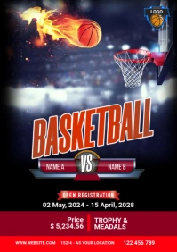 Tennis Tournament Flyer Template A1