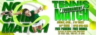 Tennis Tournament Match Facebook 封面图片 template