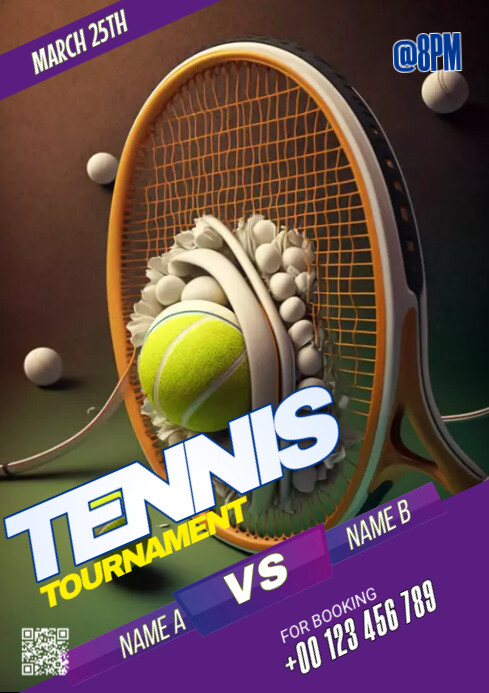 Tennis Tournament Template A1