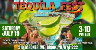 Tequila Fest 2025 Event Facebook Cover Template Design