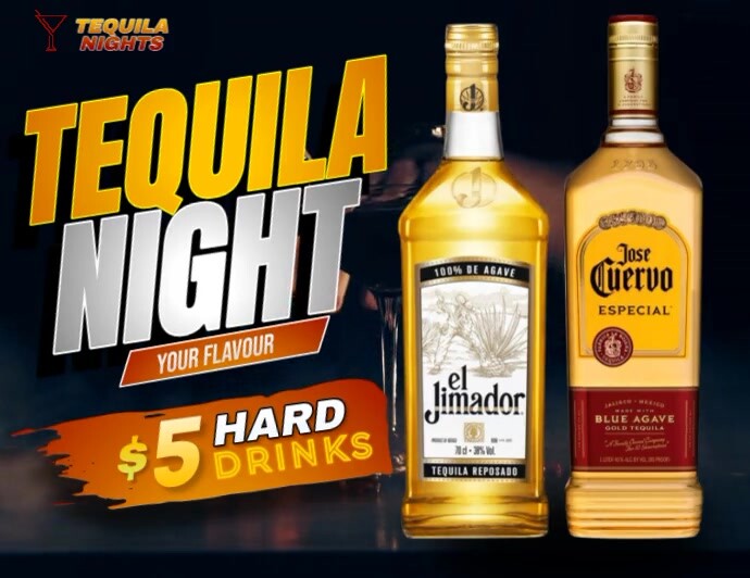Tequila Night Pamflet (VSA Brief) template