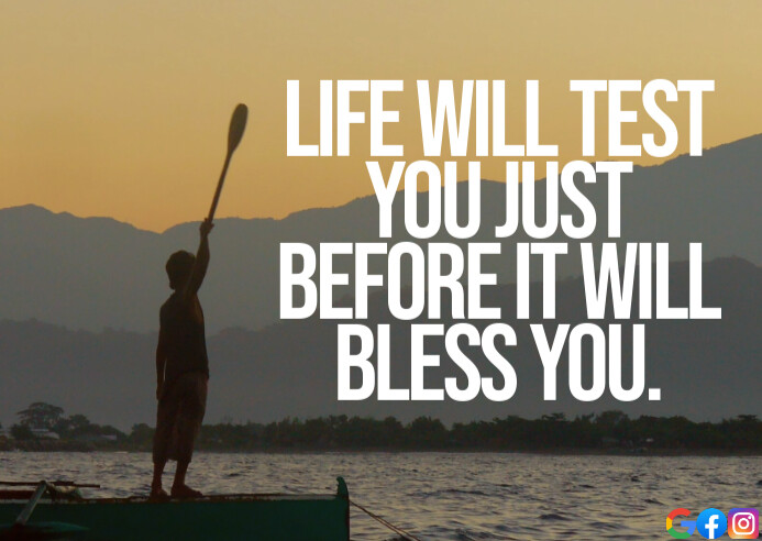 TEST AND BLESS QUOTE TEMPLATE A6