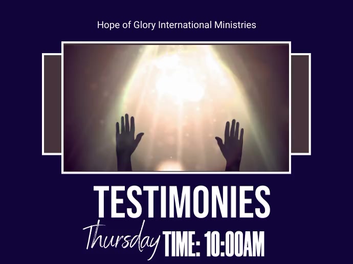 Modèle Témoignage | PosterMyWall