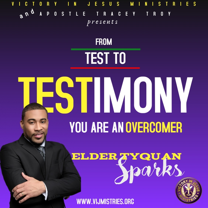 Testimony Template | PosterMyWall