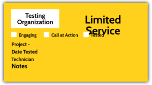 Gelb Service Testing Facebook Cover Video Template