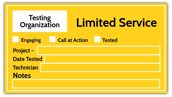 Testing Organization Sheet Board Template Video Sampul Facebook (16:9)