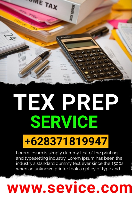 TEX PREP services Template | PosterMyWall