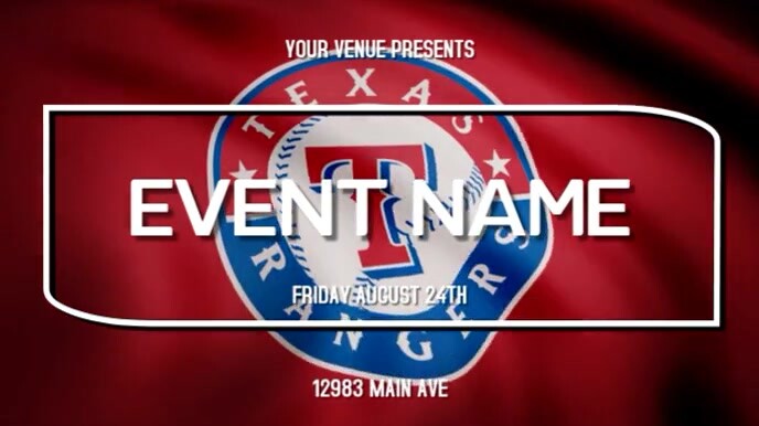 Copy of Texas Rangers | PosterMyWall