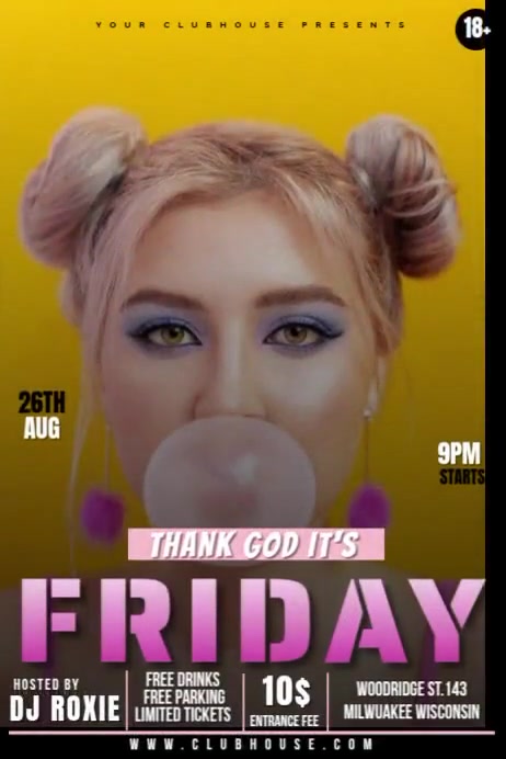 TGIF Template PosterMyWall