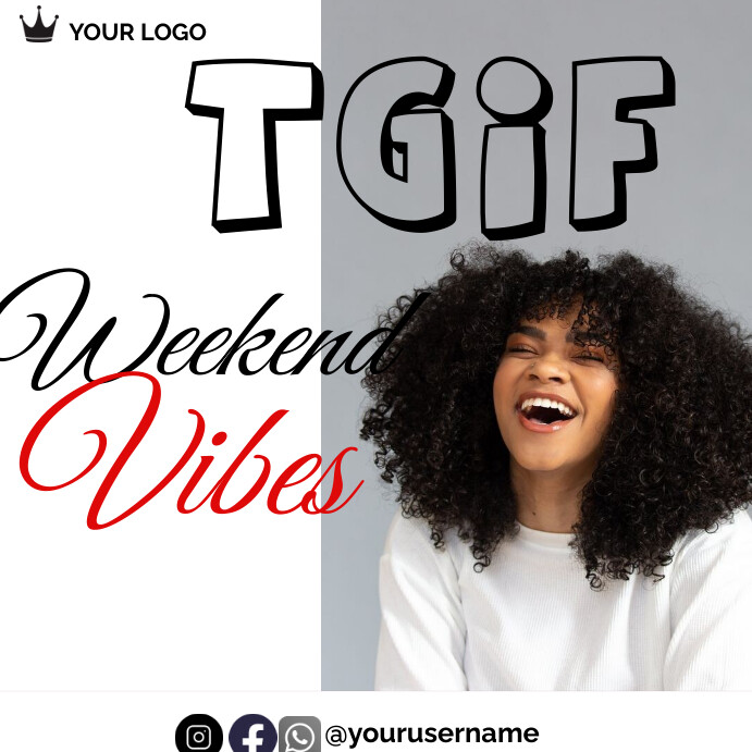 TGIF Flyer Template PosterMyWall