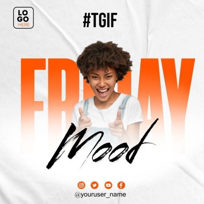 Tgif Abstract Plantilla de TGIF flyer template | PosterMyWall