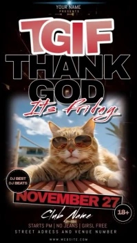TGIF INSTAGRAM STORY TEMPLATE