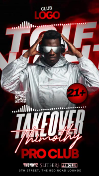 TGIF Takeover Music Night Instagram Story template