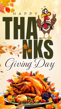 Amarelo Thanksgiving Celebration Display digitale Template - Page 2