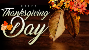 黑色 Thanksgiving Day Celebration Цифровой дисплей Template
