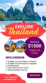 Thailand Travel Ad Статус WhatsApp template