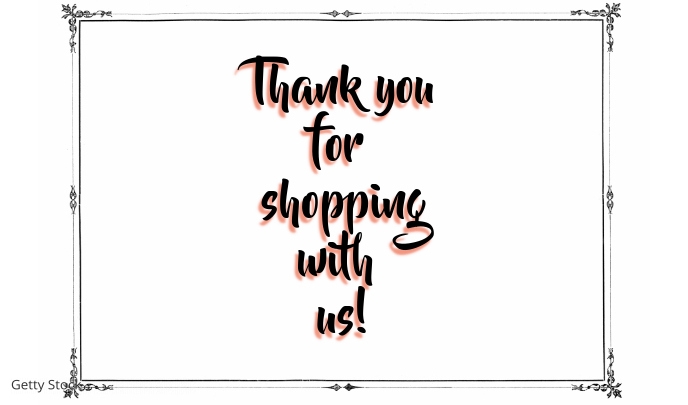 Label Kartu Ucapan Terima Kasih Templat Postermywall