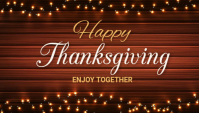 Thank you,thanks giving,event,autumn Blog Header template
